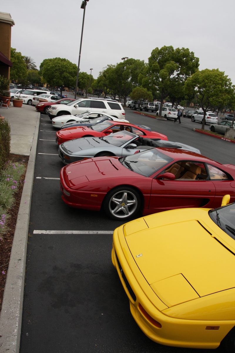 A miracle that no two cars had the same colour!
